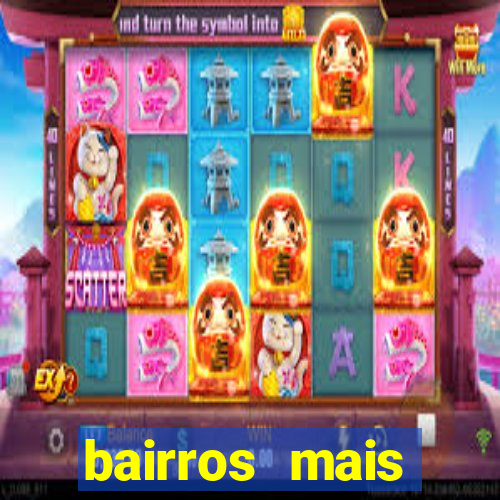 bairros mais perigosos de bh