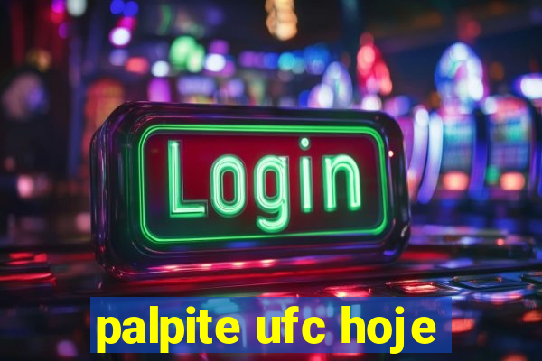 palpite ufc hoje