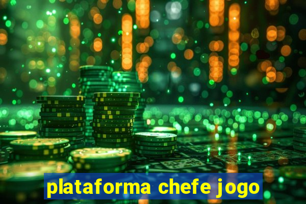 plataforma chefe jogo