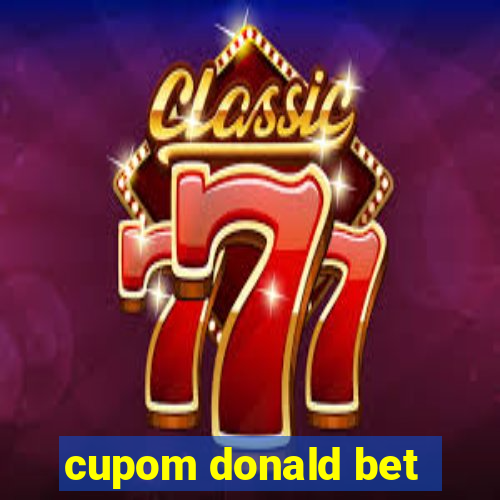 cupom donald bet