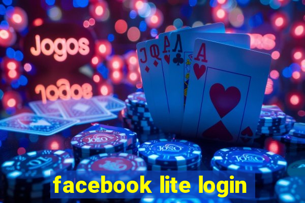 facebook lite login