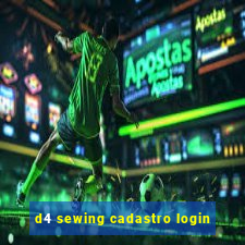 d4 sewing cadastro login