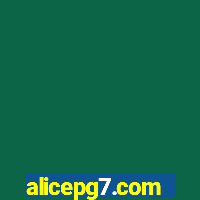 alicepg7.com