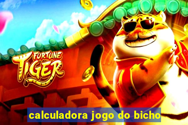 calculadora jogo do bicho