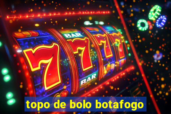 topo de bolo botafogo