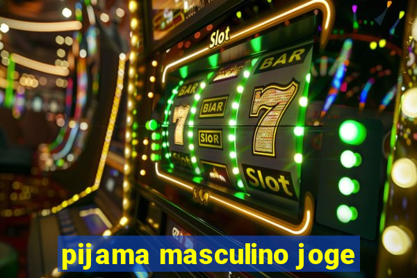 pijama masculino joge