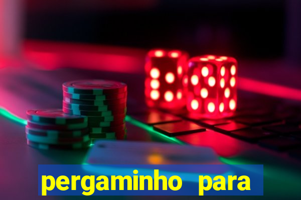 pergaminho para escrever dentro